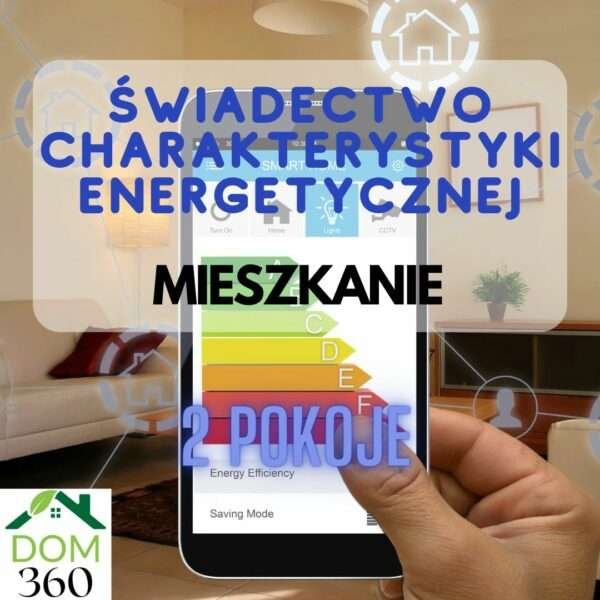 świadectwo energetyczne 2 pokoje